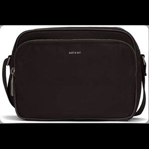 *Brand New* Matt & Nat Black Nole Nylon Crossbody Bag